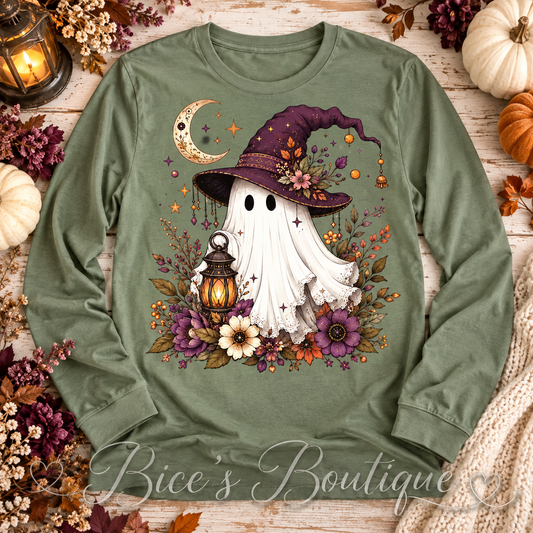 Boho Witch Ghost Long Sleeve