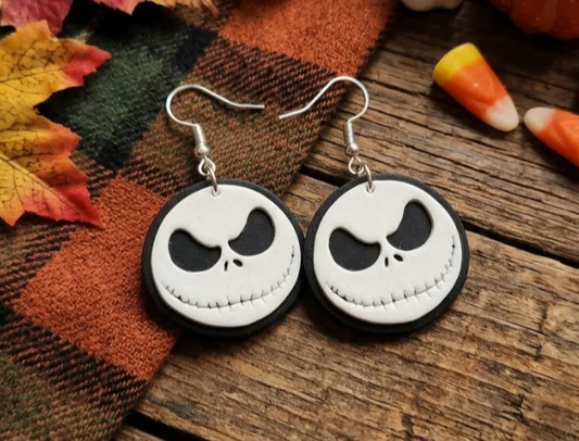 Pumpkin King Earrings