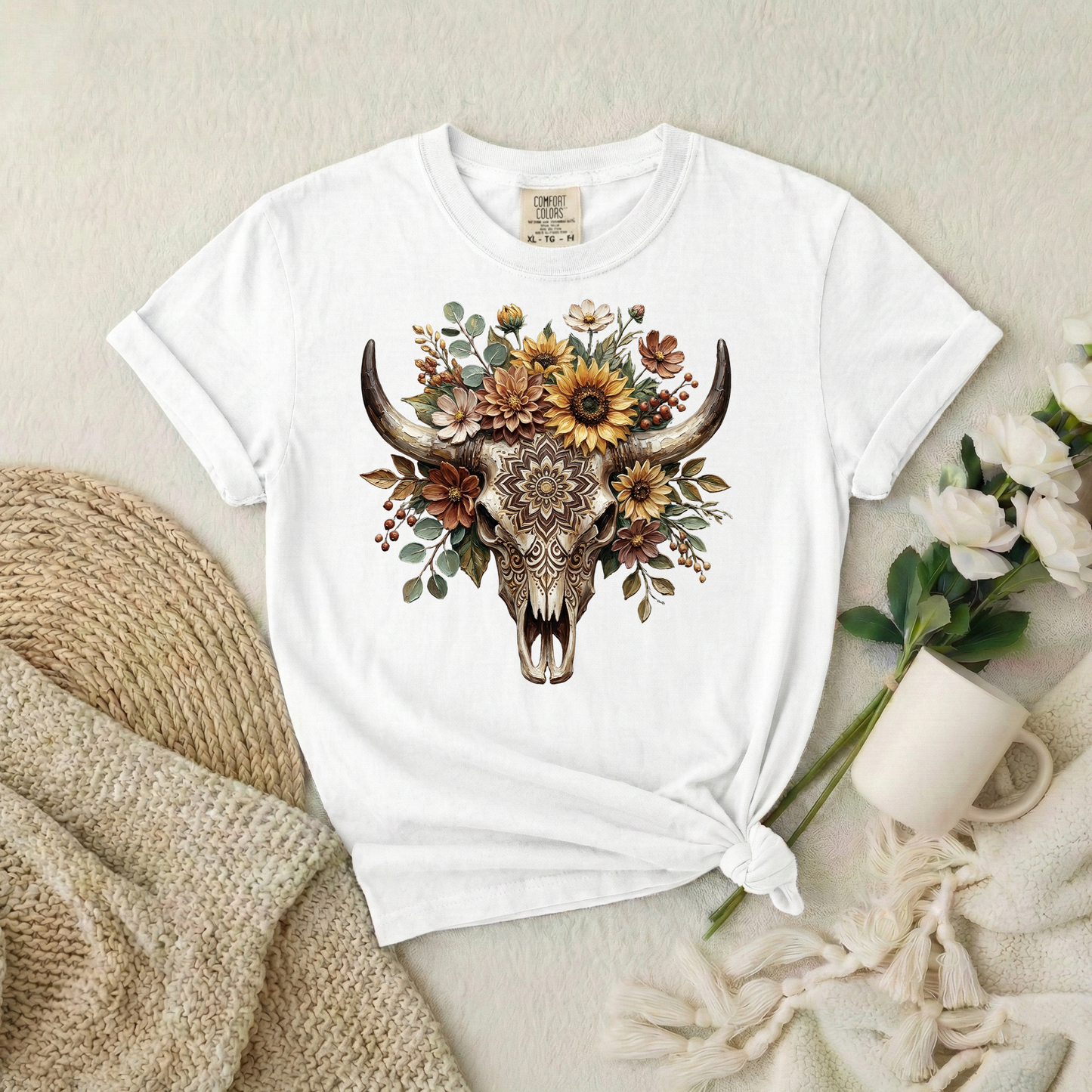 Western Bull Skull