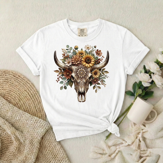 Western Bull Skull