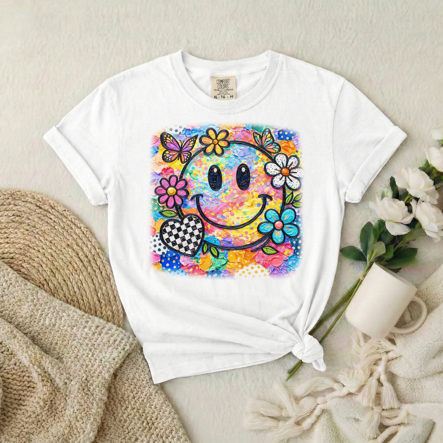 Retro Smiley Face