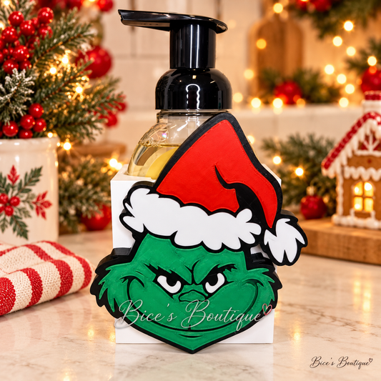 Mischievous Green Holiday Face Interchangeable Faceplate