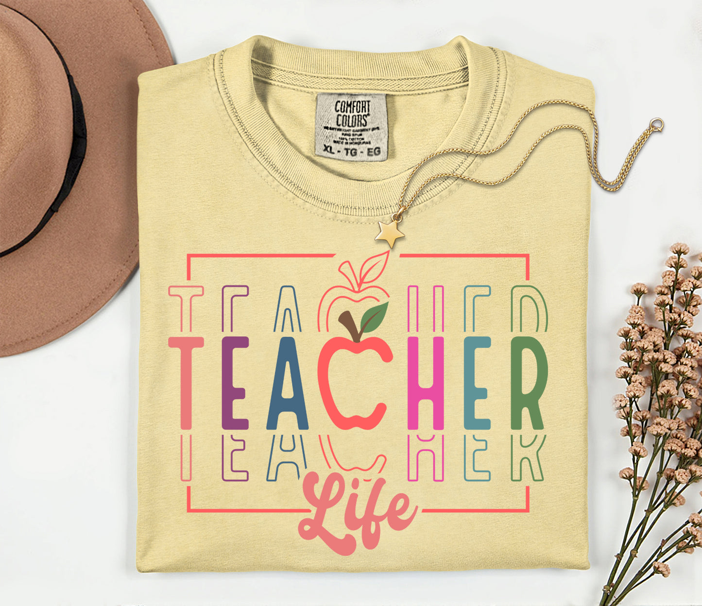 Teacher Life Graphic Tee