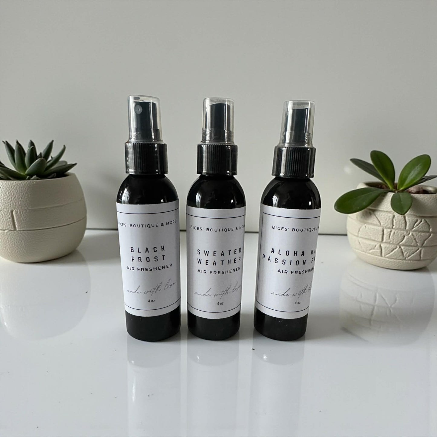 Bice’s Boutique Air Freshener – 4 oz Room + Car Spray