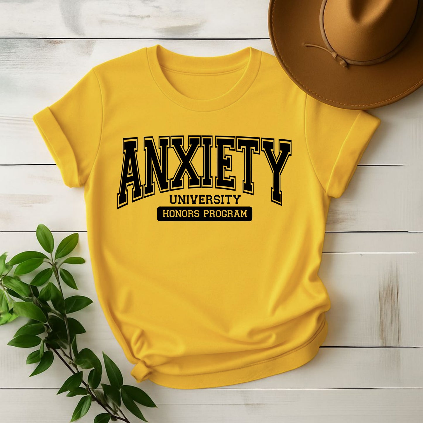 Anxiety University Honors Program Graphic Tee