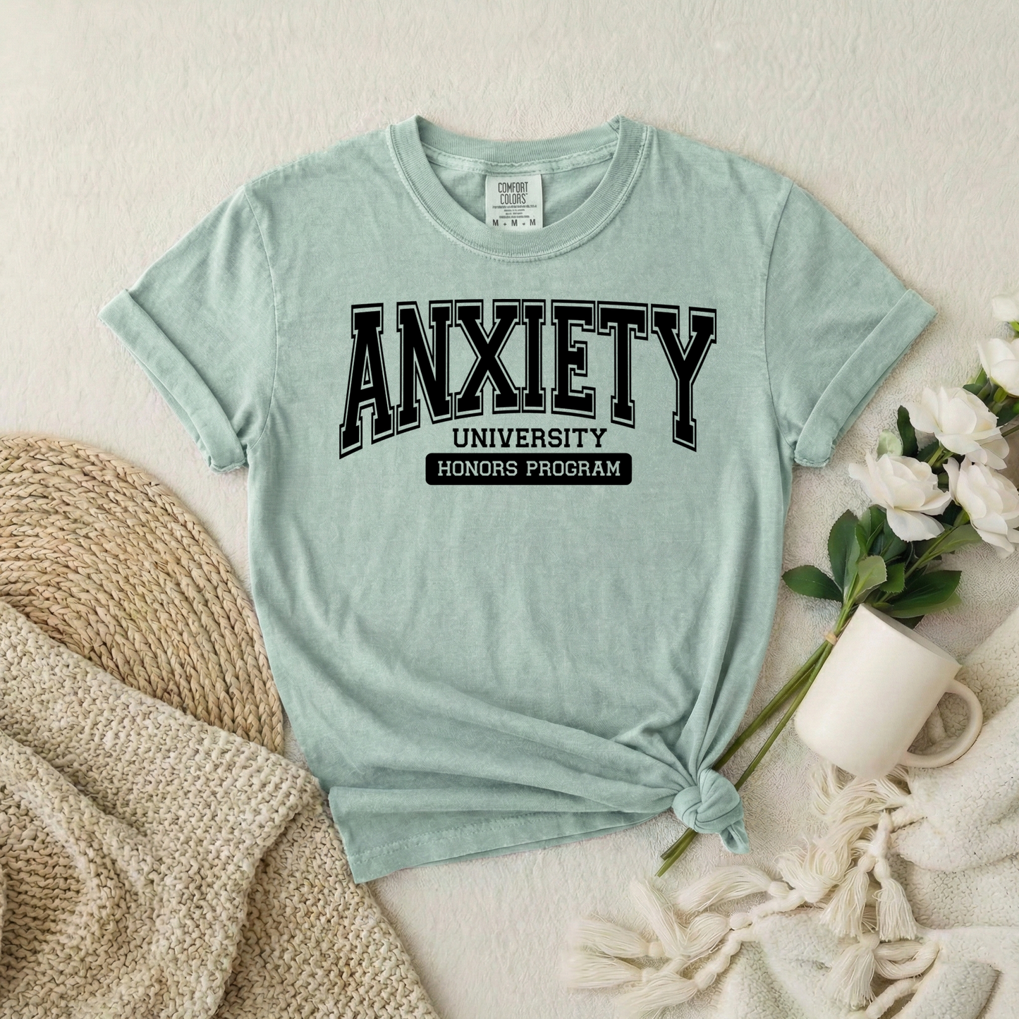 Anxiety University Honors Program Graphic Tee