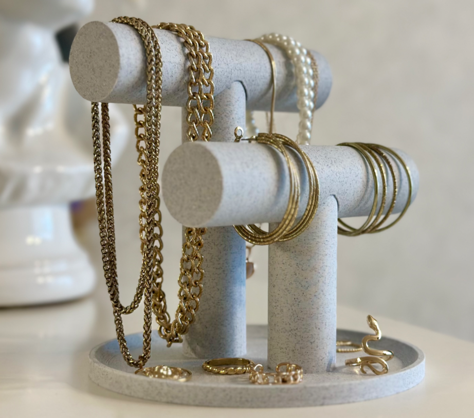 3D Printed Jewelry Organizer Stand | Bracelet & Necklace Display Holder