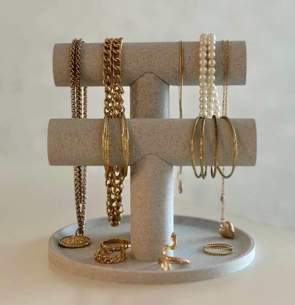 3D Printed Jewelry Organizer Stand | Bracelet & Necklace Display Holder