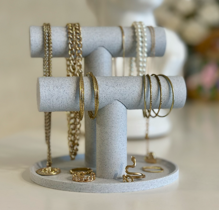 3D Printed Jewelry Organizer Stand | Bracelet & Necklace Display Holder