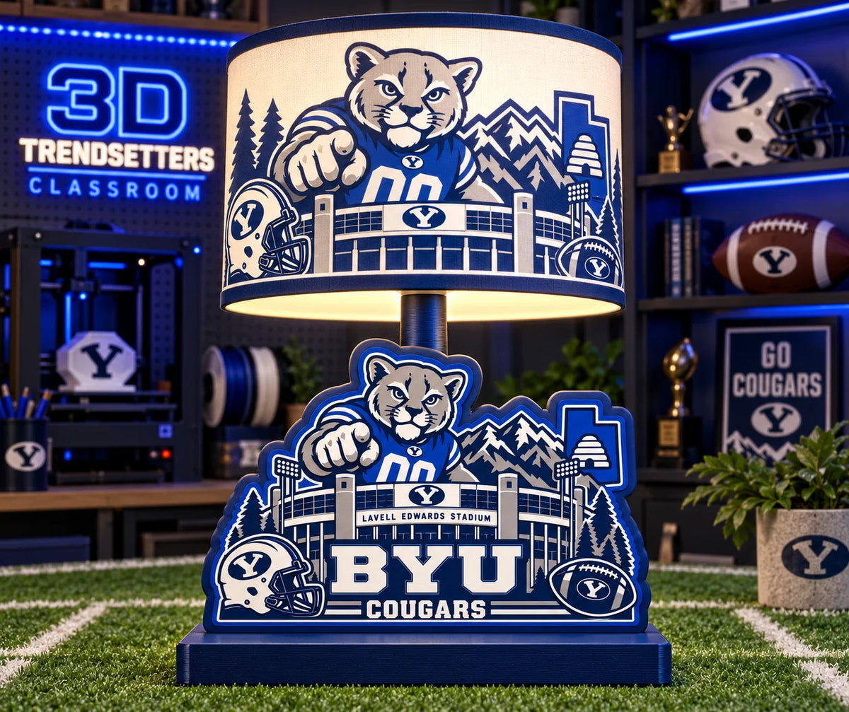Sports Fan LED Accent Lamp – Multiple Designs Available