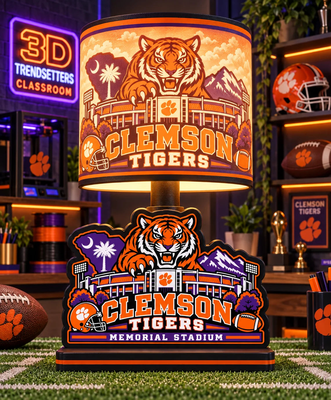 Sports Fan LED Accent Lamp – Multiple Designs Available