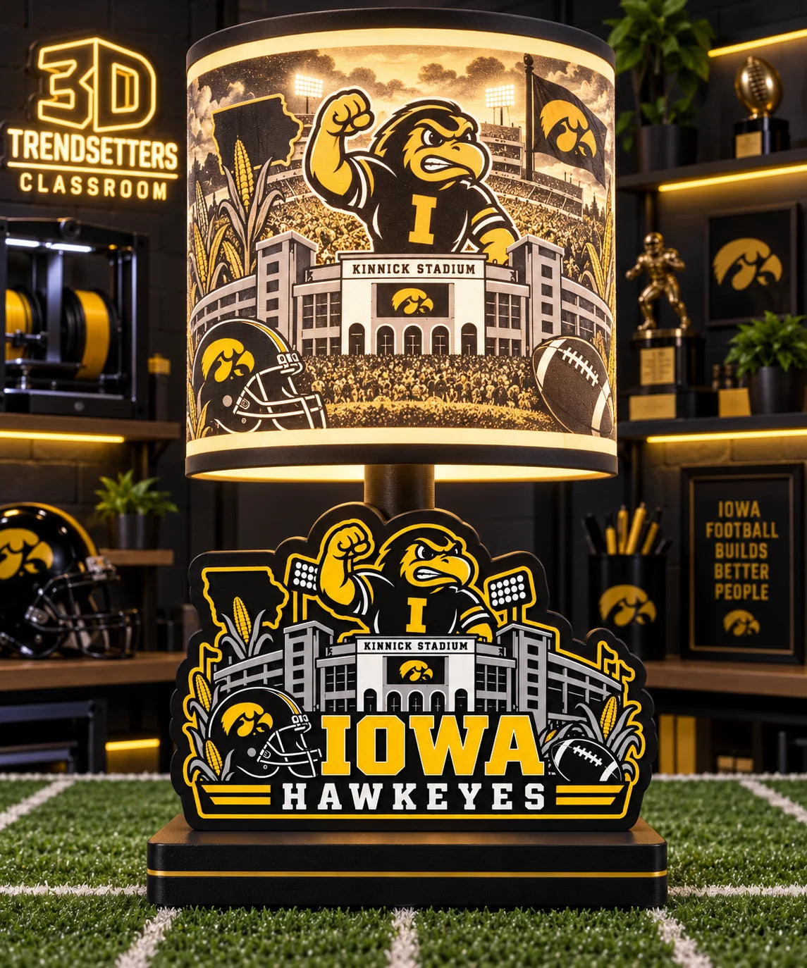 Sports Fan LED Accent Lamp – Multiple Designs Available