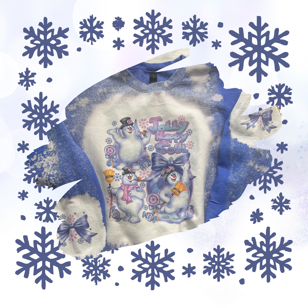 ☃️ “Jolly Happy Soul” Snowman Sweatshirt ❄️