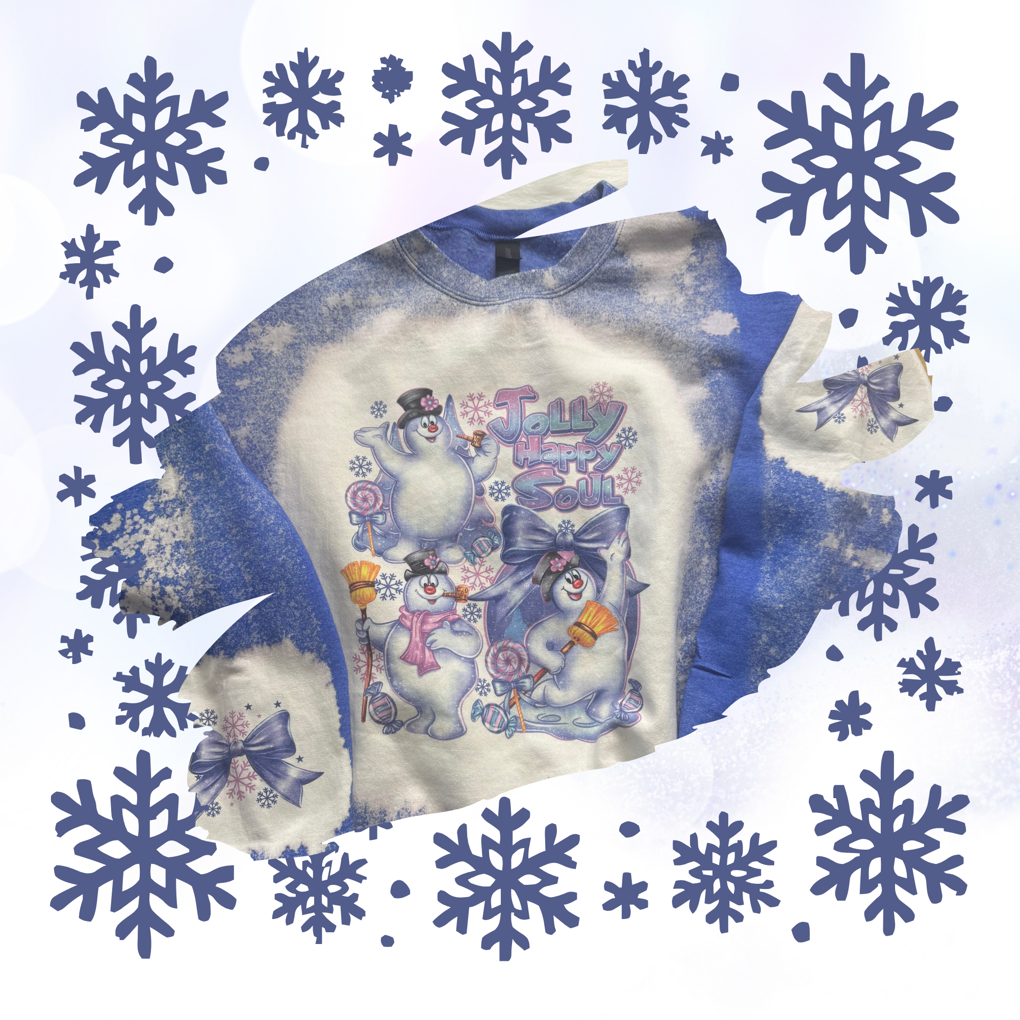 ☃️ “Jolly Happy Soul” Snowman Sweatshirt ❄️