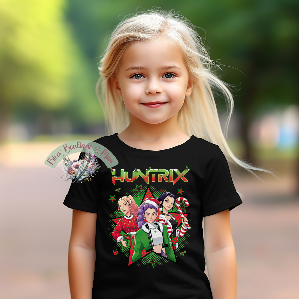 🎄 Festive Pop Girl Squad Tee ✨