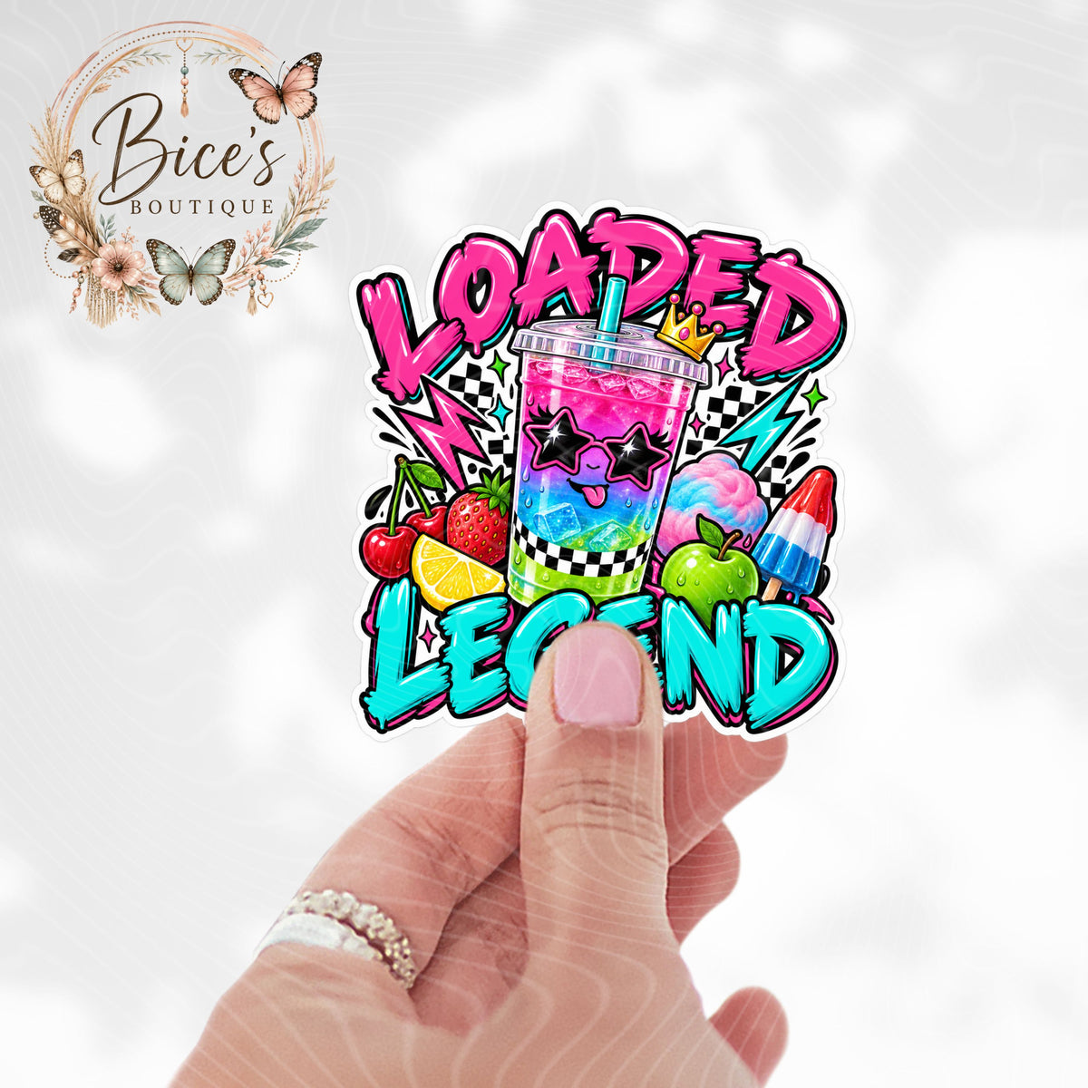 Loaded Legend UV DTF Decal