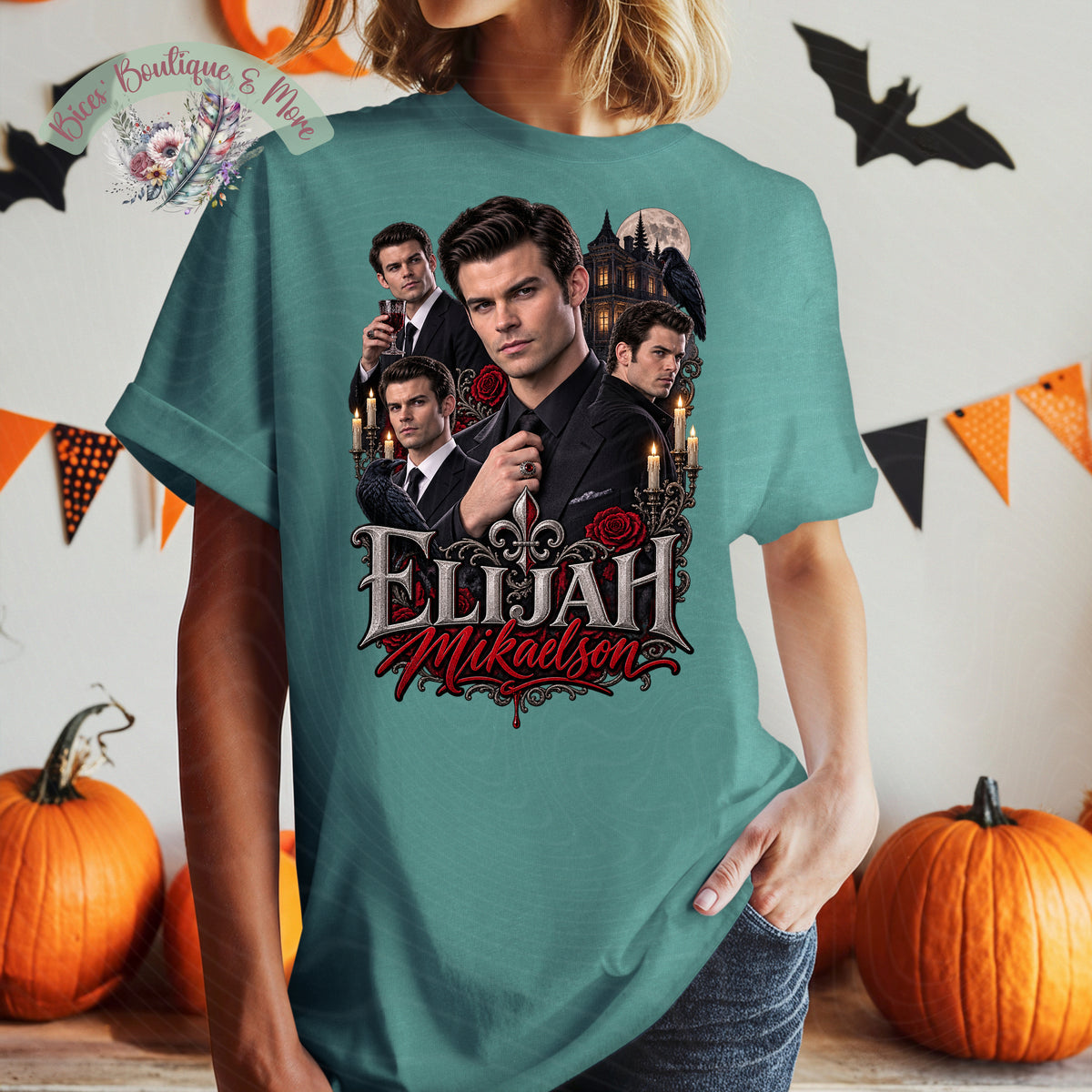Brooding Vampire Inspired Graphic Tee