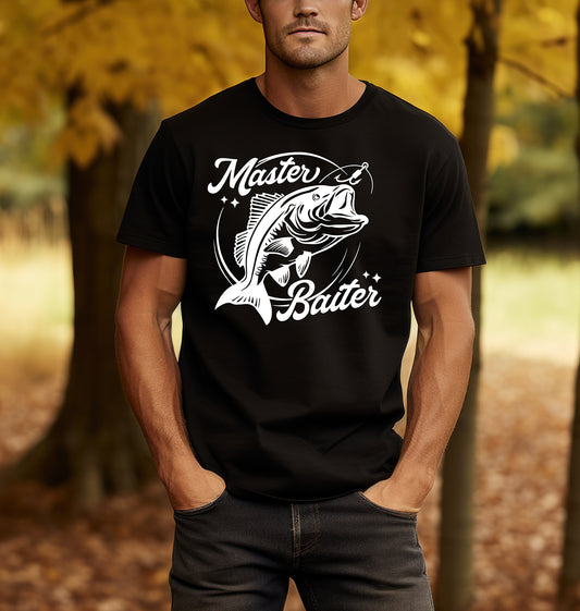 Master Baiter Fishing Graphic Tee