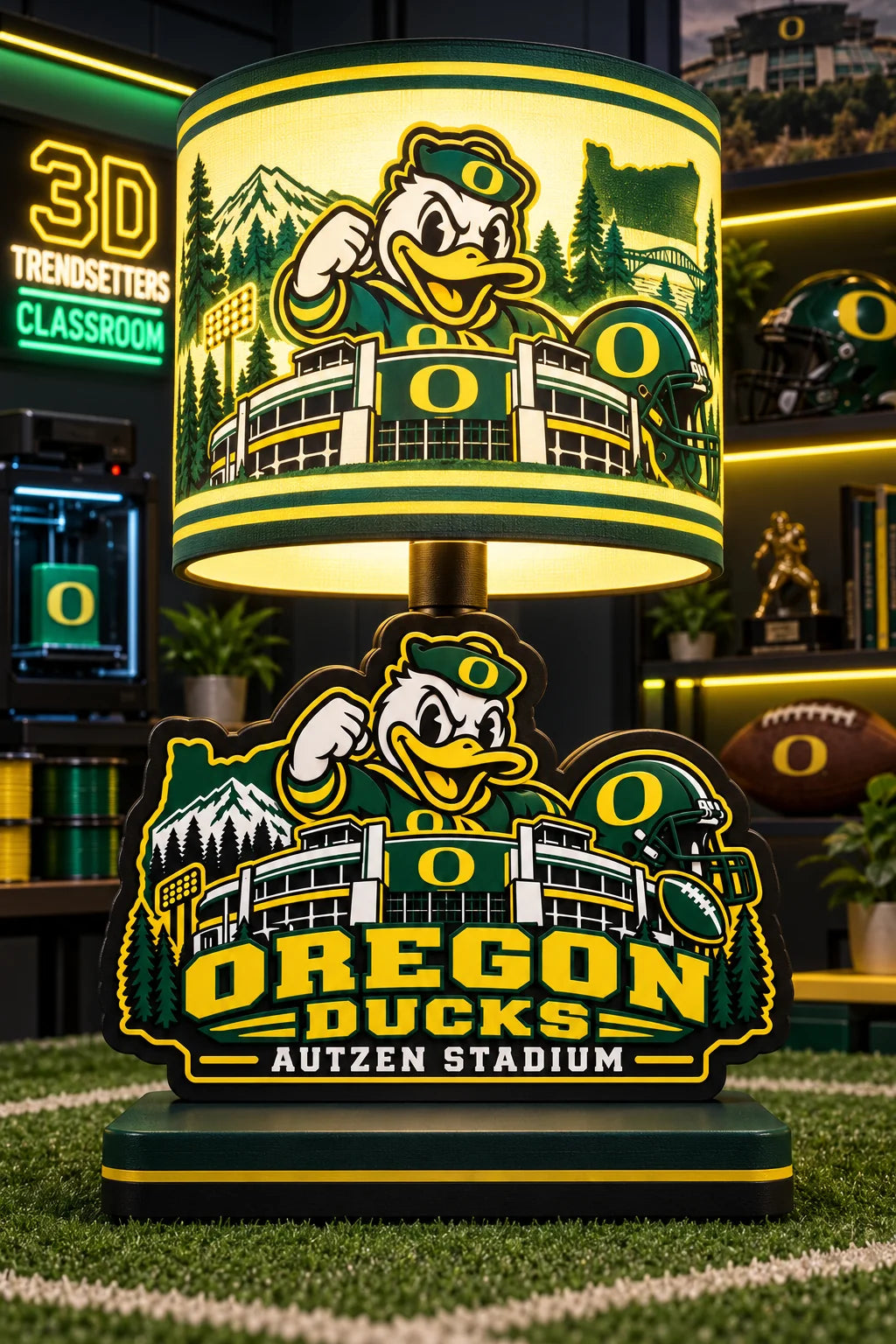 Sports Fan LED Accent Lamp – Multiple Designs Available