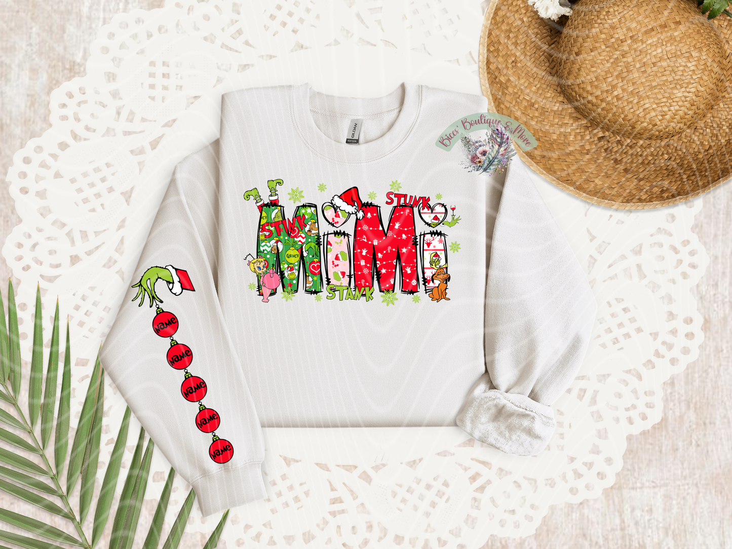 Stinky Holiday Personalized Sweatshirt – Funny Christmas Graphic Pullover