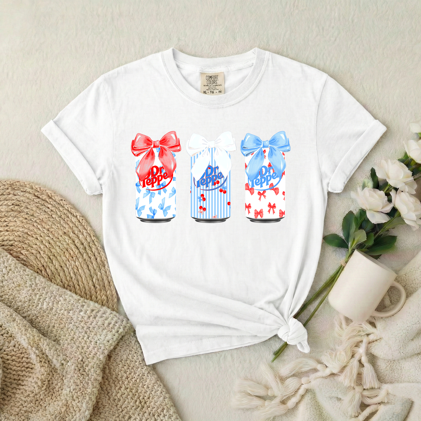 4th Of July Soda Bows
