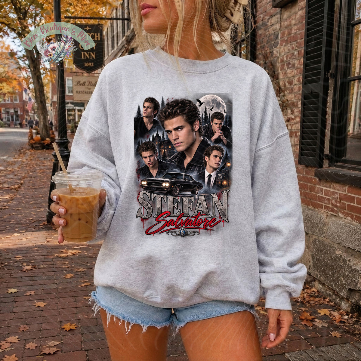 Brooding Vampire Inspired Crewneck